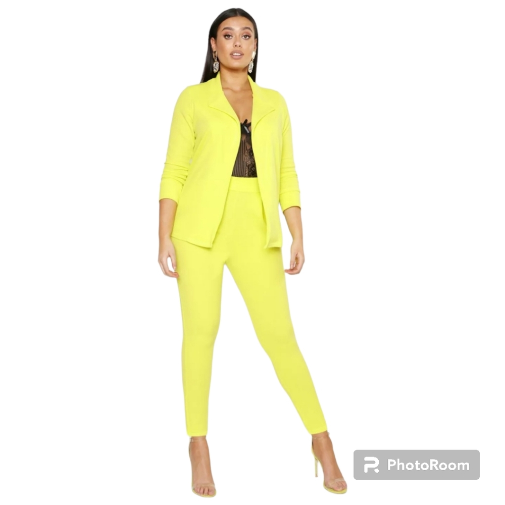 Boohoo Neon Pants Set